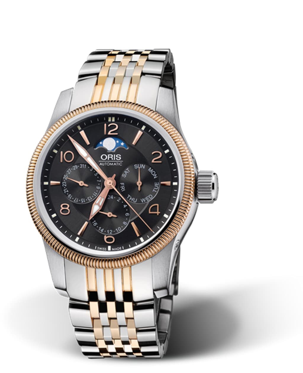 Oris big crown complication moonphase shop